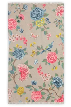 Pip Studio Badhanddoek Set/3 Good Evening 55X100 Cm Khaki Outlet