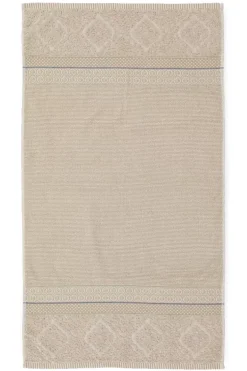 Pip Studio Badhanddoek Set/3 Soft Zellige 55X100 Cm Khaki New