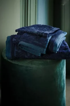 Pip Studio Badhanddoek Set/3 Tile De Pip Donker 55X100 Cm Blauw Best