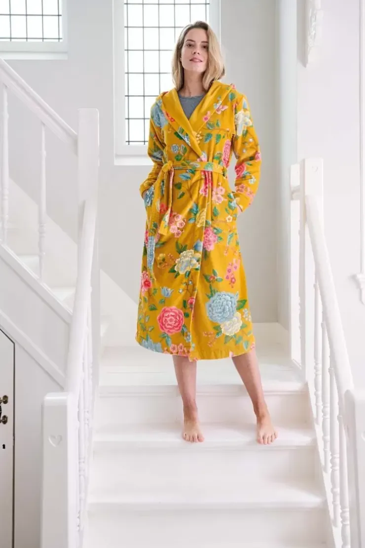 Pip Studio Badjas Good Evening Geel Outlet