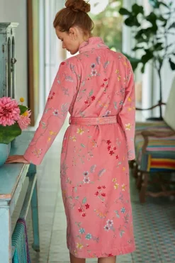 Pip Studio Badjas Les Fleurs Roze Discount