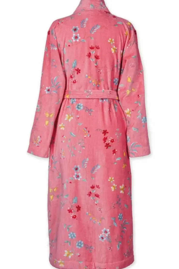 Pip Studio Badjas Les Fleurs Roze Discount