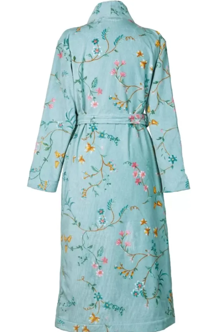 Pip Studio Badjas Les Fleurs Blauw