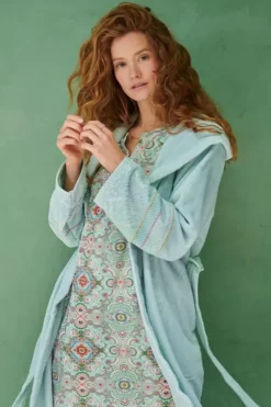 Pip Studio Badjas Soft Zellige Blauw Discount