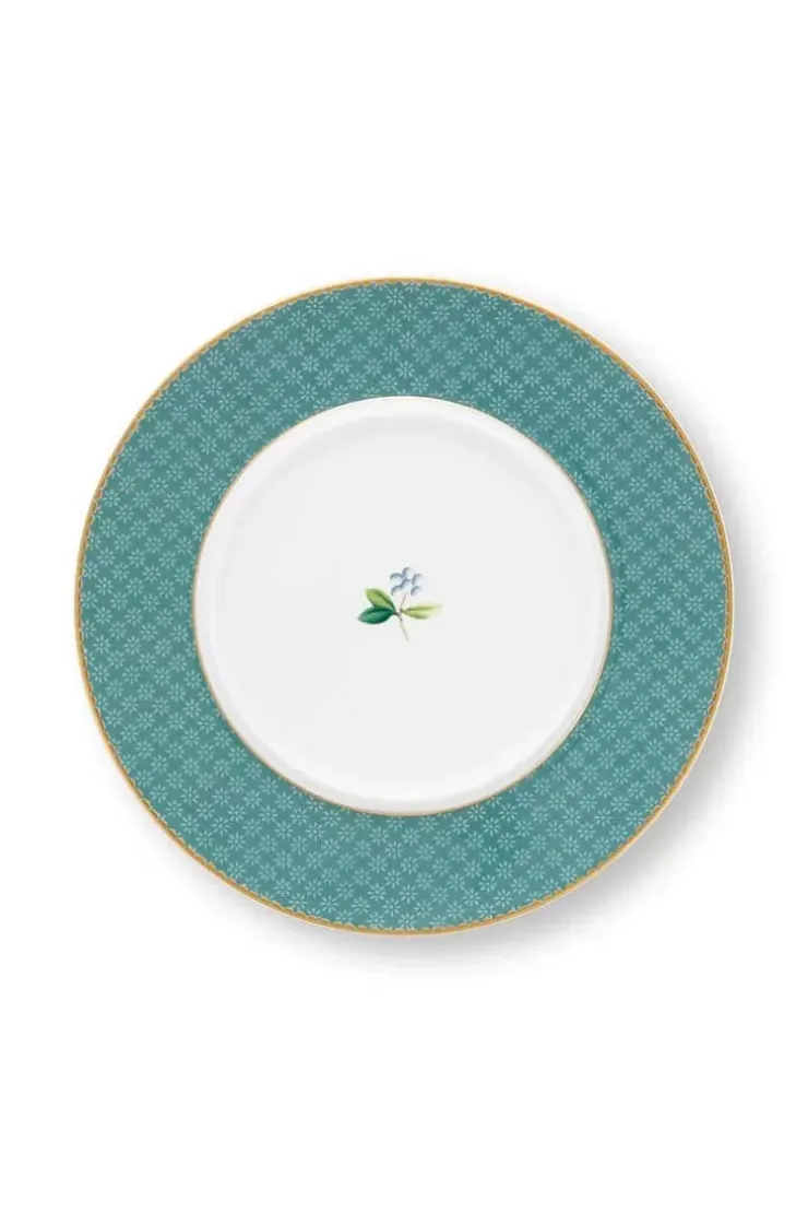 Pip Studio Blushing Birds Botervloot Rond Blue Blauw Clearance