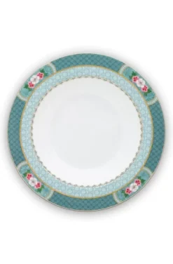 Pip Studio Blushing Birds Diep Bord 21,5 Cm Blauw Sale
