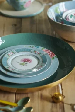 Pip Studio Blushing Birds Diep Bord 21,5 Cm Blauw Sale