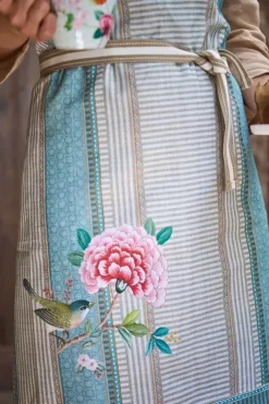 Pip Studio Blushing Birds Keukenschort Blauw New