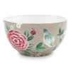 Pip Studio Blushing Birds Kom 15 Cm Khaki Hot