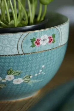 Pip Studio Blushing Birds Kom 18 Cm Blauw