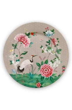 Pip Studio Blushing Birds Onderbord 32 Cm Khaki New