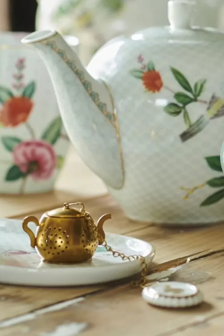 Pip Studio Blushing Birds Suiker & Melkschaal Wit Hot