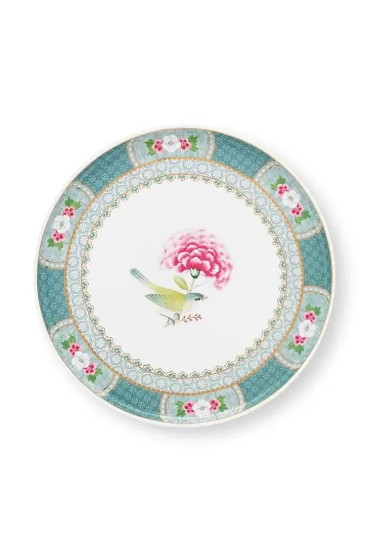 Pip Studio Blushing Birds Taartplateau Klein Blue 21Cm Blauw Discount