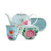 Pip Studio Blushing Birds Thee Set/4 Blauw Hot