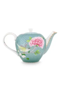 Pip Studio Blushing Birds Theepot Klein Blauw Hot