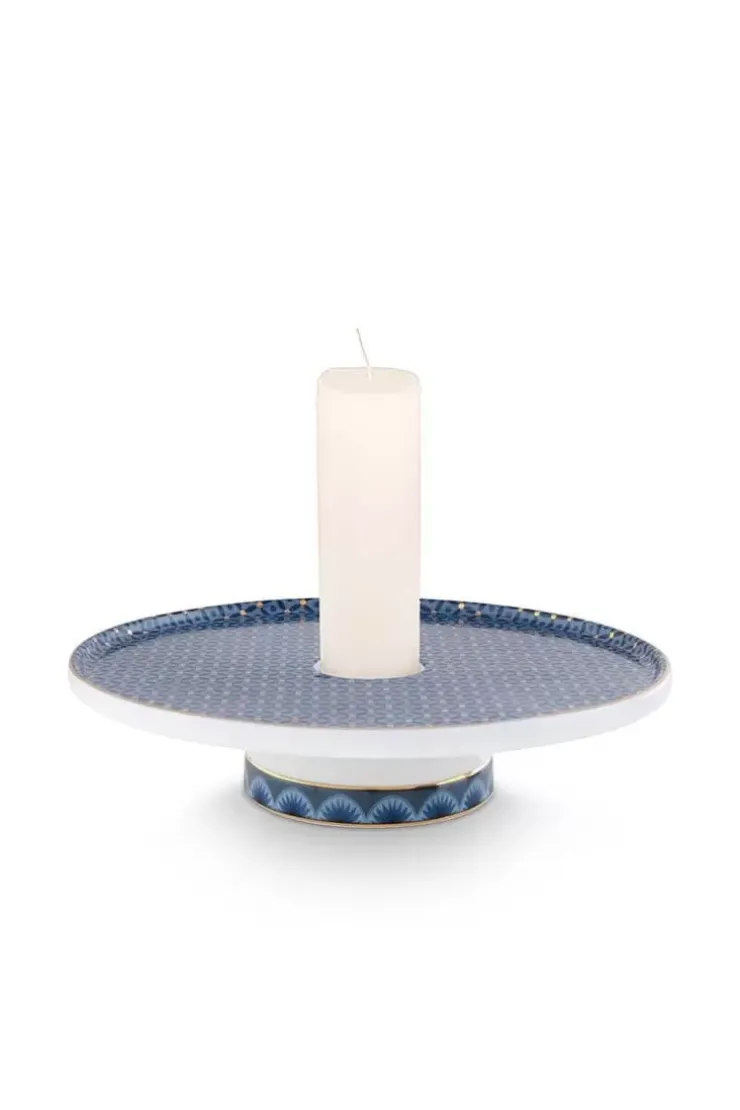 Pip Studio Cross Stitch Kaarshouder 14Cm Blauw Clearance