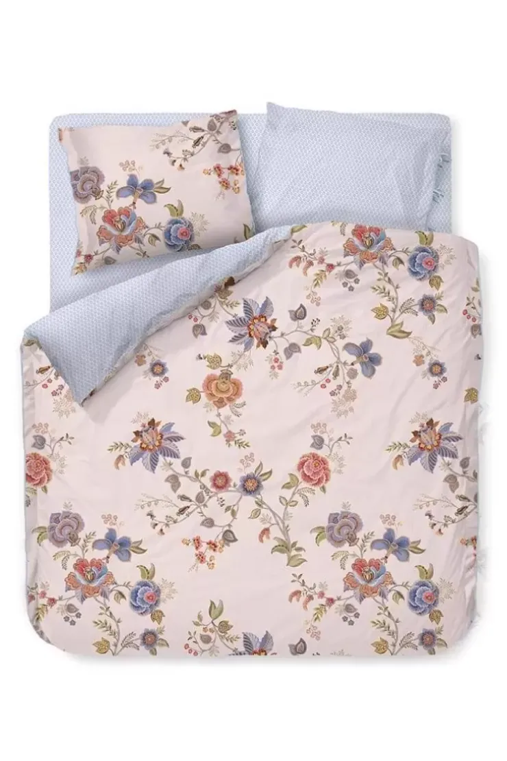 Pip Studio Dekbedovertrek Cece Fiore Wit Outlet