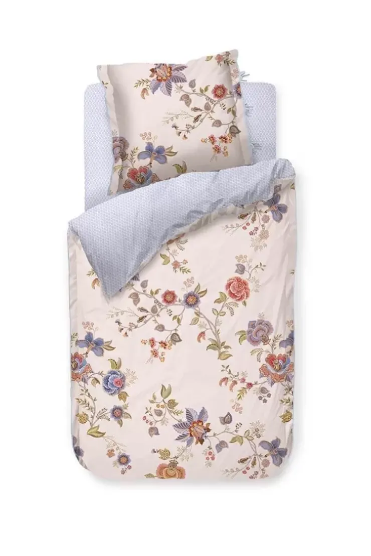 Pip Studio Dekbedovertrek Cece Fiore Wit Outlet