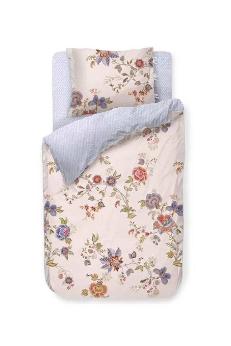 Pip Studio Dekbedovertrek Cece Fiore Wit Outlet