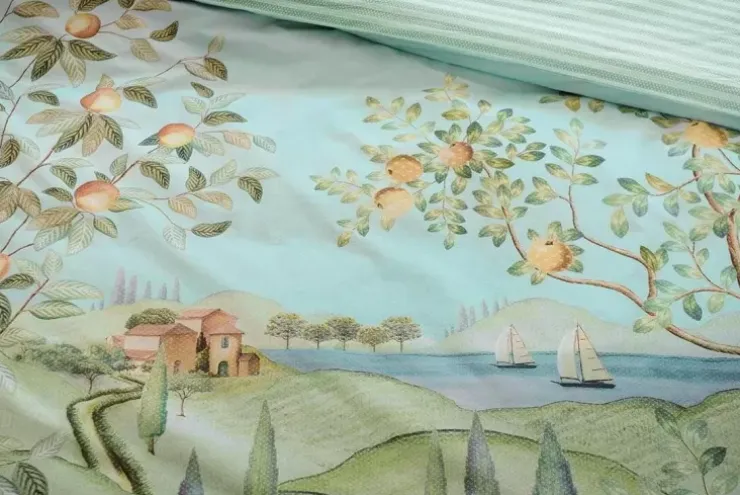 Pip Studio Dekbedovertrek La Campagna Groen New