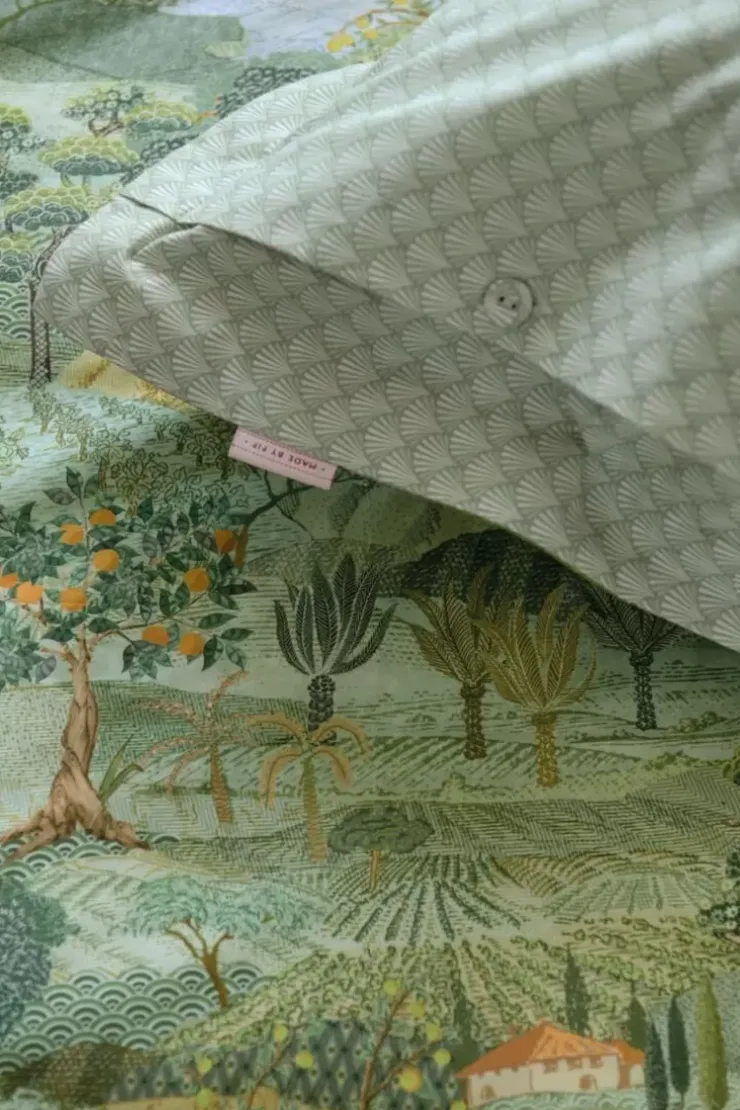 Pip Studio Dekbedovertrek Toscana Groen New