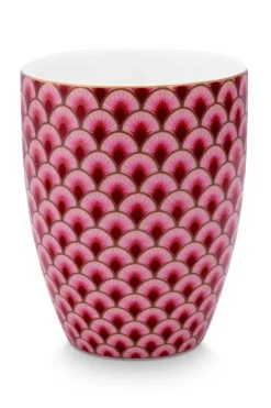 Pip Studio Drinkbeker Suki Donker Roze Online