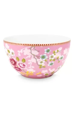 Pip Studio Early Bird Kom Chinese Rose 18 Cm Roze Clearance