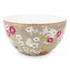 Pip Studio Early Bird Kom Chinese Rose 18 Cm Khaki Outlet