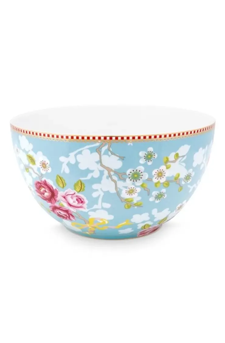 Pip Studio Early Bird Kom Chinese Rose 18 Cm Blauw