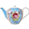 Pip Studio Floral Theepot Blauw Best