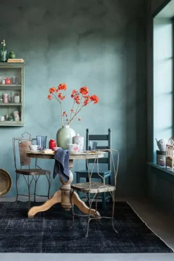 Pip Studio Flower Festival Cappuccino Kop & Schotel Lichtblauw Outlet