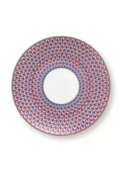 Pip Studio Flower Festival Cappuccino Kop & Schotel Lichtblauw Outlet