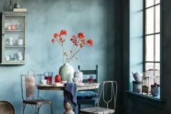 Pip Studio Flower Festival Cappuccino Kop & Schotel Lichtblauw Outlet