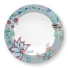 Pip Studio Flower Festival Diep Bord Licht 21.5 Cm Blauw