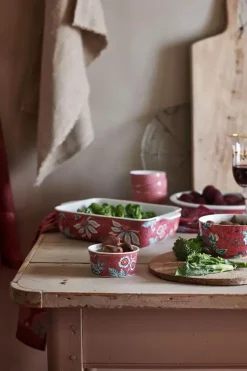 Pip Studio Flower Festival Kom Donker 12 Cm Roze