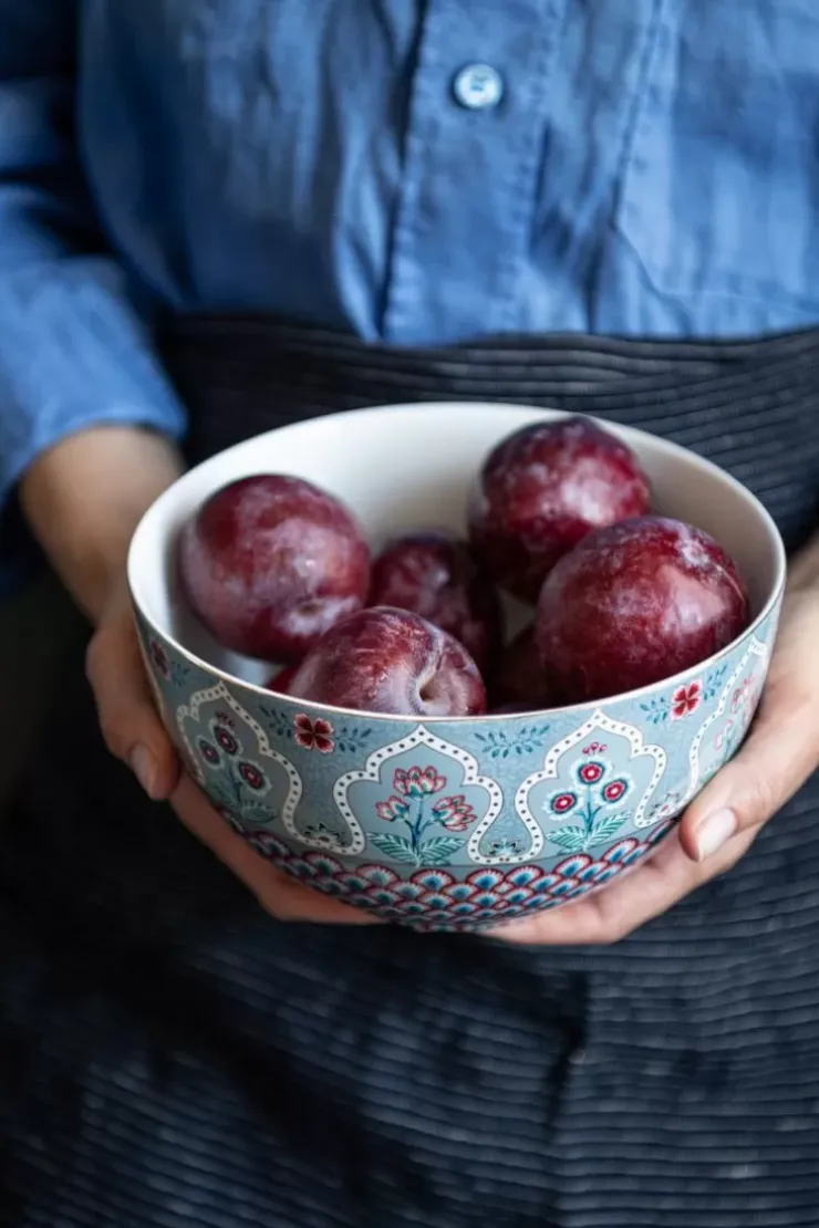 Pip Studio Flower Festival Kom Licht 18 Cm Blauw Hot