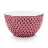 Pip Studio Flower Festival Kom Rood/Donker 9.5 Cm Roze