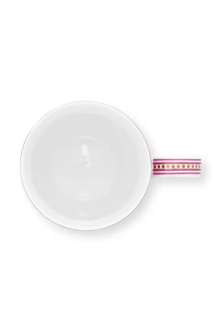 Pip Studio Flower Festival Mok Groot Deco Donker Roze New