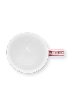 Pip Studio Flower Festival Mok Klein Donker Roze Best