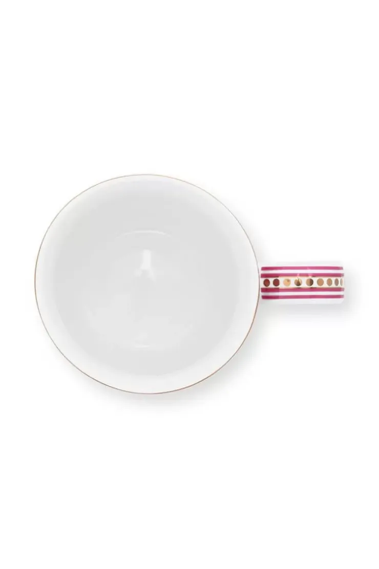 Pip Studio Flower Festival Mok Klein Donker Roze Best