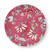 Pip Studio Flower Festival Onderbord Donker 32 Cm Roze Outlet