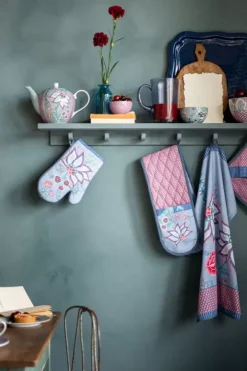 Pip Studio Flower Festival Ovenwant Blauw Hot