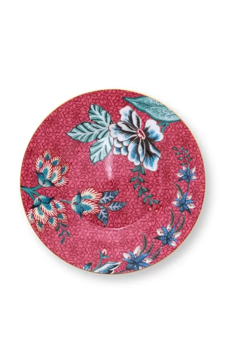 Pip Studio Flower Festival Petit Four Dark Pink 12Cm Roze Clearance