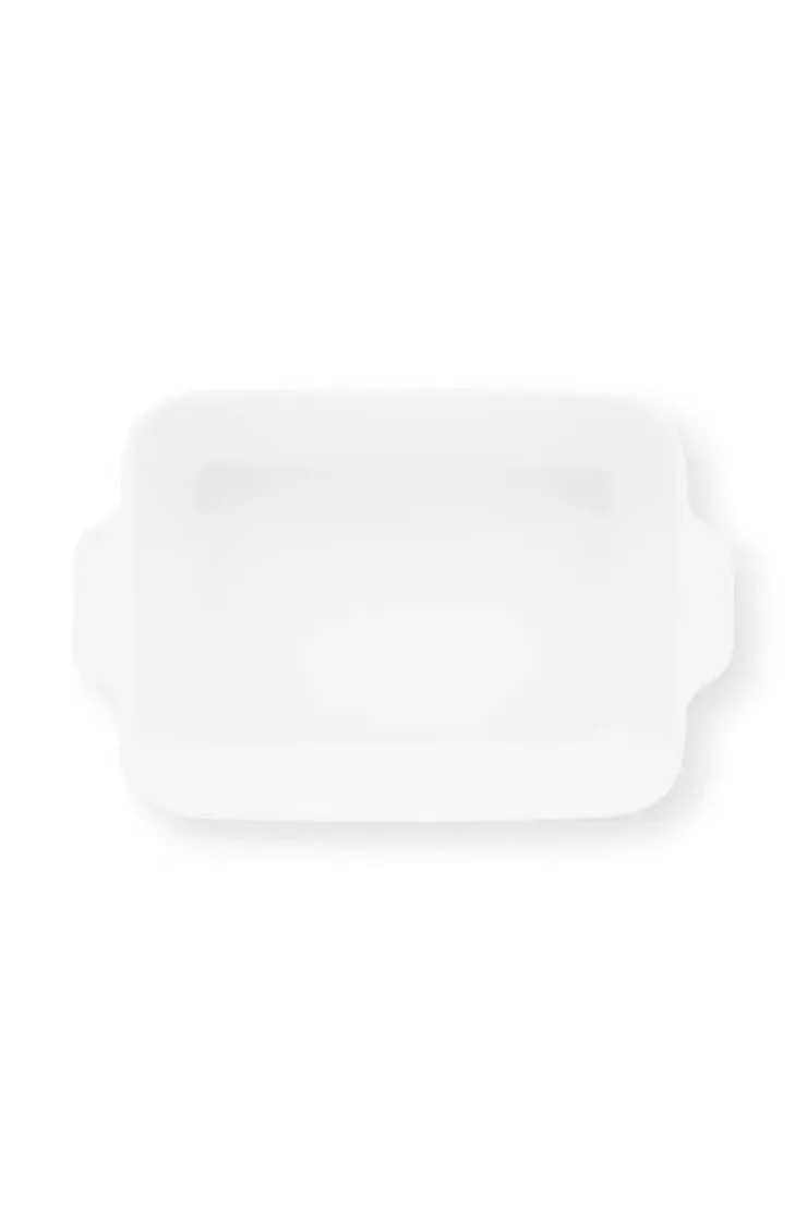 Pip Studio Flower Festival Serveerschaal Rechthoekig Licht Blauw Clearance