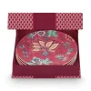 Pip Studio Flower Festival Set/4 Gebaksborden Donker 17Cm Roze Outlet