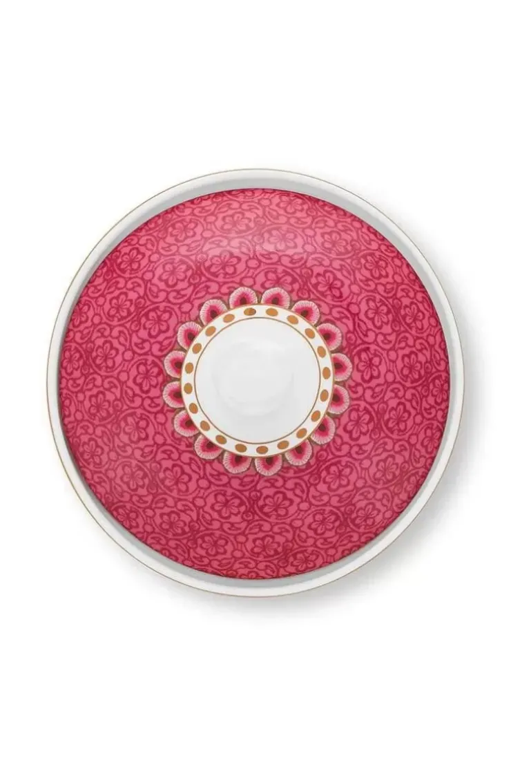 Pip Studio Flower Festival Suikerpot Donker Roze