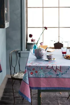 Pip Studio Flower Festival Tafelkleed Blauw
