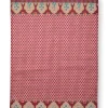 Pip Studio Flower Festival Tea Towel Red/Dark Pink Online