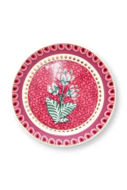 Pip Studio Flower Festival Theetip Donker Roze Sale