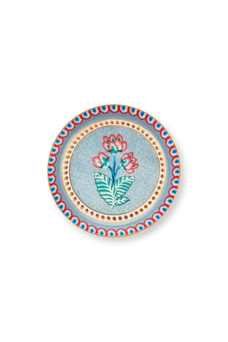 Pip Studio Flower Festival Theetip Licht Blauw Online